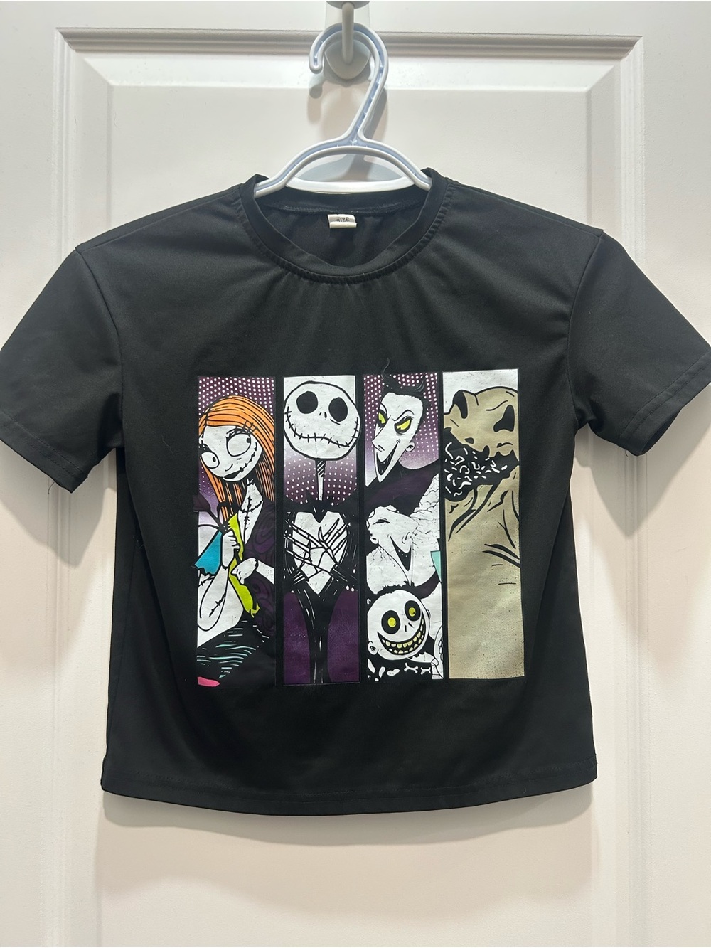 Kids βNightmare Before Christmasβ Black Short Sleeve Tee